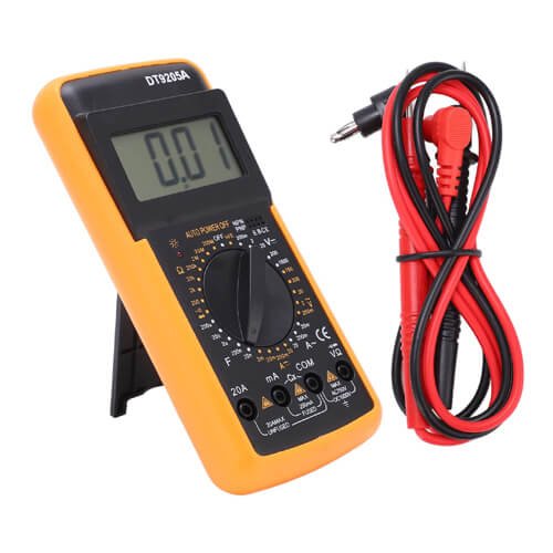 Professional Digital Multimeter AC DC LCD For Multi-Testing DT-9205A