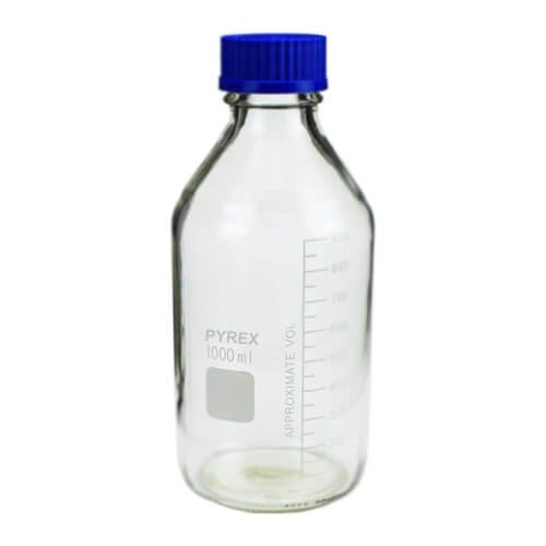 Pyrex 1000ml Lab Glass Bottle
