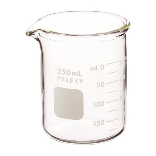 Pyrex 250 mL Glass Beaker