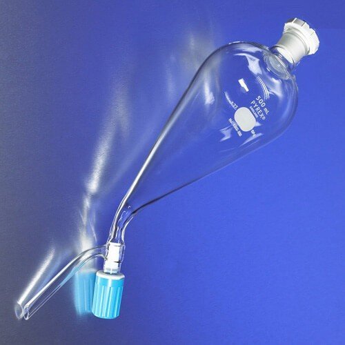 500mL Separating Funnel Pyrex India