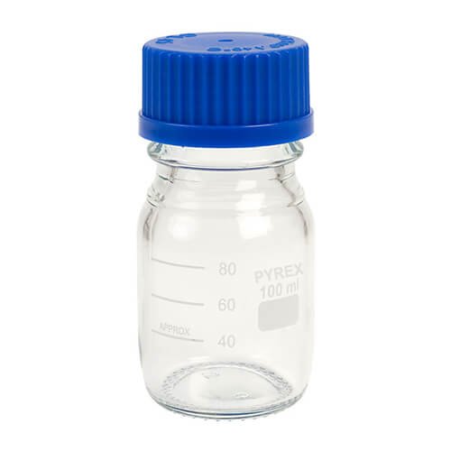 Pyrex Lab Glass Bottle 100ml
