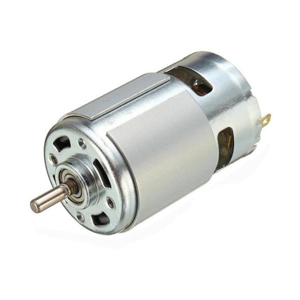 RS775 DC Motor 12V 21000RPM High Speed Double Bearing Copper Motor
