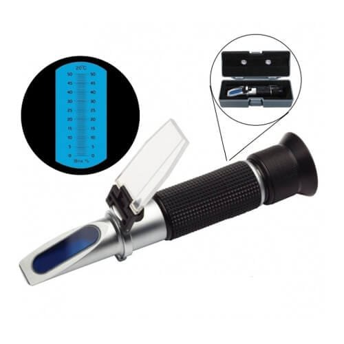 Refractometer (0-50%) for Methanol
