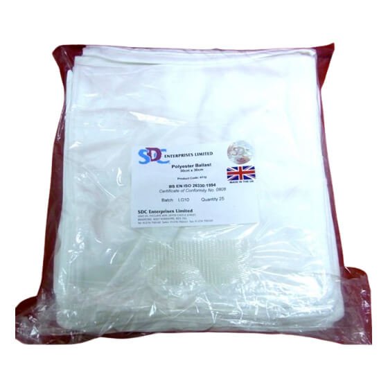 SDC Polyester Ballast 30x30cm 25pcs Pack Live Image