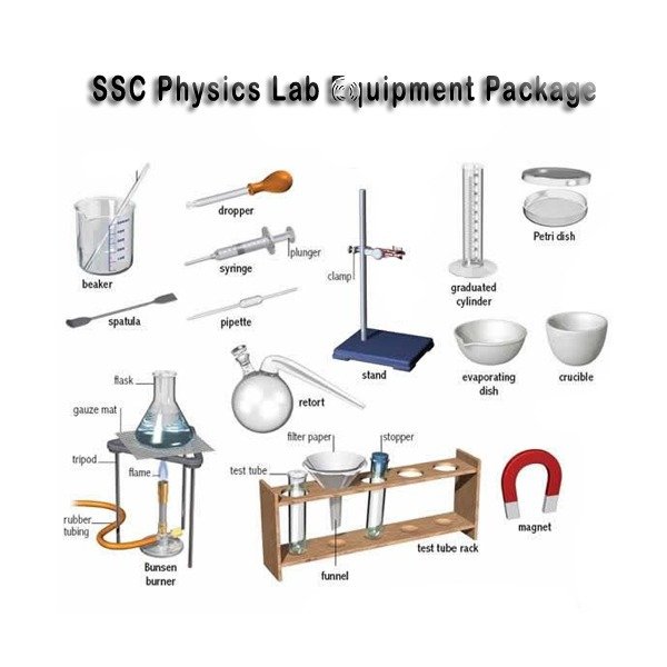 SSC Physics Lab Equipment Package White