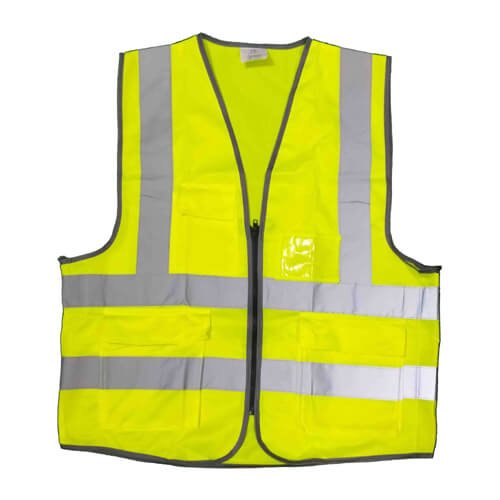 Safety Vest with 4 Pocket Best Quality-Green Color