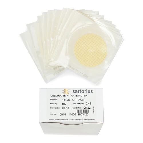 Sartorius Filter Paper 0.45 um 47 mm Vacuum Membrane Filter
