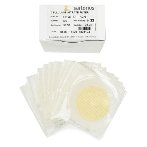 Sartorius Vacuum Membrane Filter 0.2 μm 47 mm Filter Paper