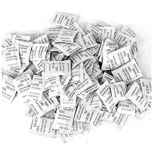 Silica Gel 1gm 100 Pcs Desiccant and Moisture Absorbent Gel