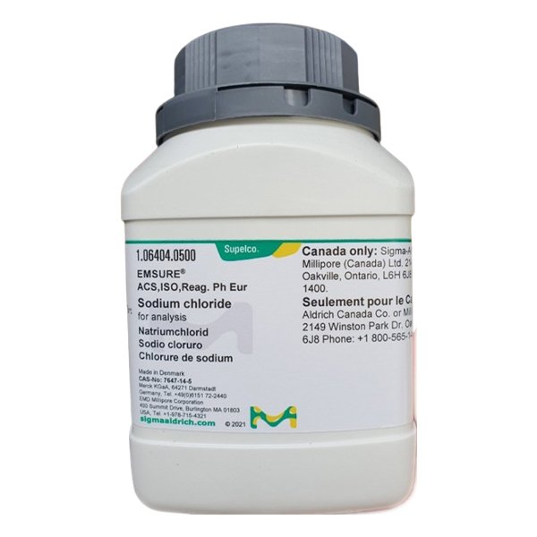 Sodium Chloride 500gm Merck Germany
