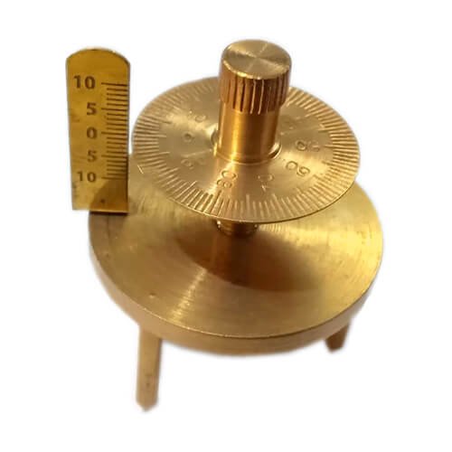 Spherometer Double Disc Indian