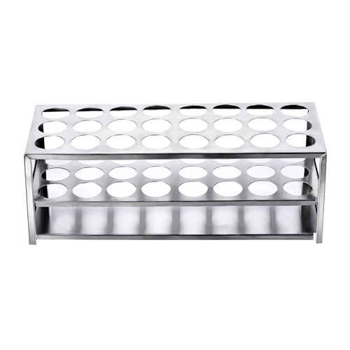Steel 24 Hole Test Tube Rack