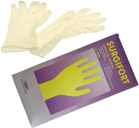 Surgifort Surgical Hand Gloves 12 Pair