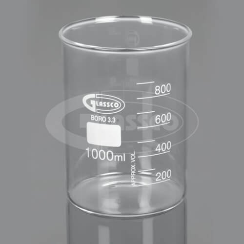 Glassco Tablet Disintegration Beaker 1000ml