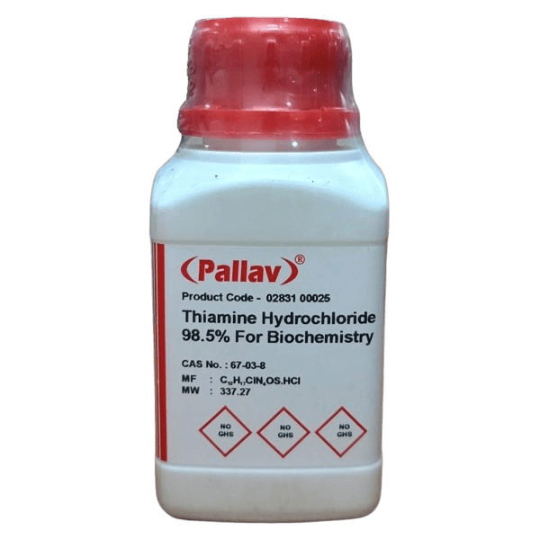 Thiamine Hydrochloride 98.5% Pure 25gm