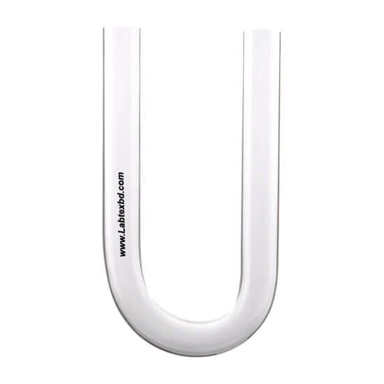U Shaped Glass Tube for Laboratory Use