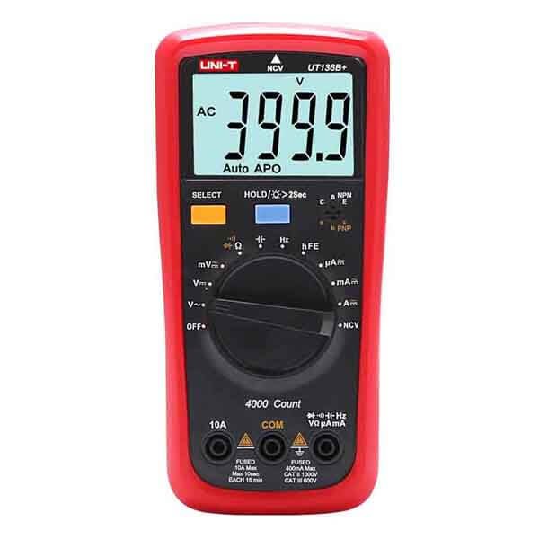 UNI-T Digital Multimeter UT136B+ AC/DC Auto Range Meter