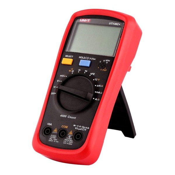 UNI-T Digital Multimeter UT136C+ Voltage Current Temperature Capacitance Meter Main Image