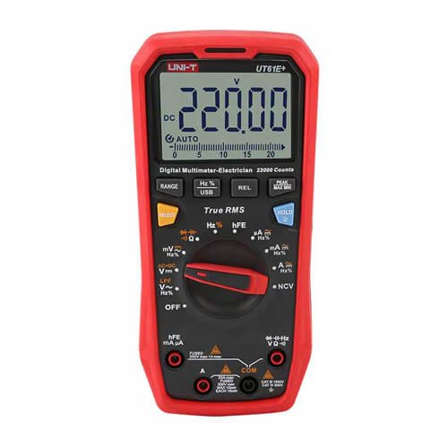 UNI-T UT61E+ 1000V True RMS Digital Multimeter Auto Range Meter
