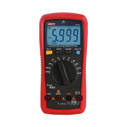 UNI-T UT892 AC-DC 2000V High Voltage Multimeter