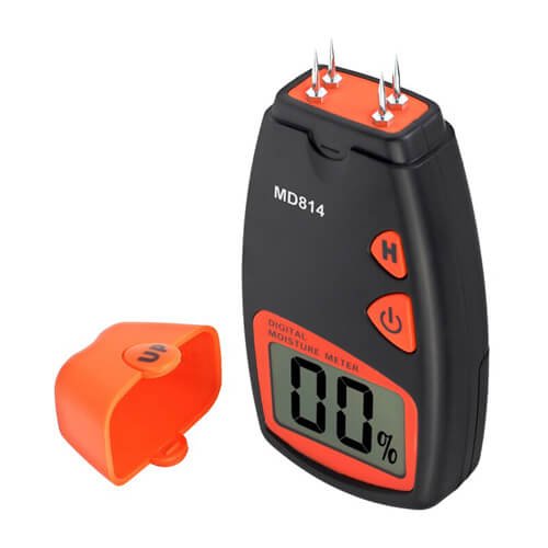 Wood Moisture Meter 4 Pins Digital Tester MD-814