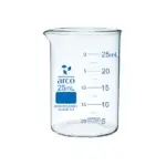 Arco Glass Beaker 25mL Low form with Spout