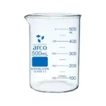 Arco Glass Beaker 500mL Low form with Spout