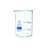 Arco Glass Beaker 5mL Low Form with Spout